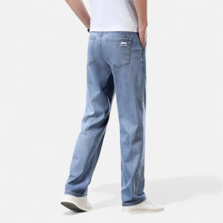 Charles Maison | Men’s Straight-Leg Lyocell Denim Jeans