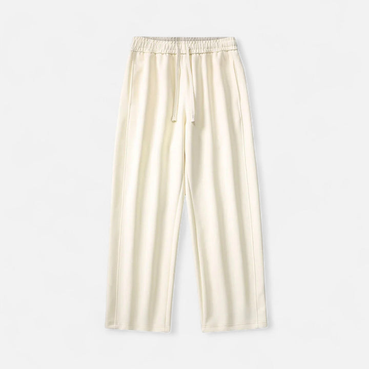 Charles Maison | Men’s Wide-Leg Cotton Jogger Pants