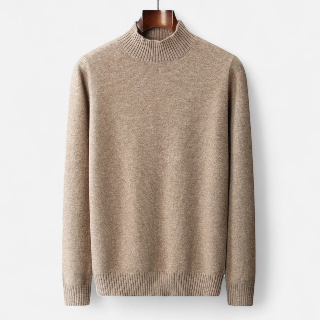 Charles Maison | Men’s Pure Wool Turtleneck Sweater