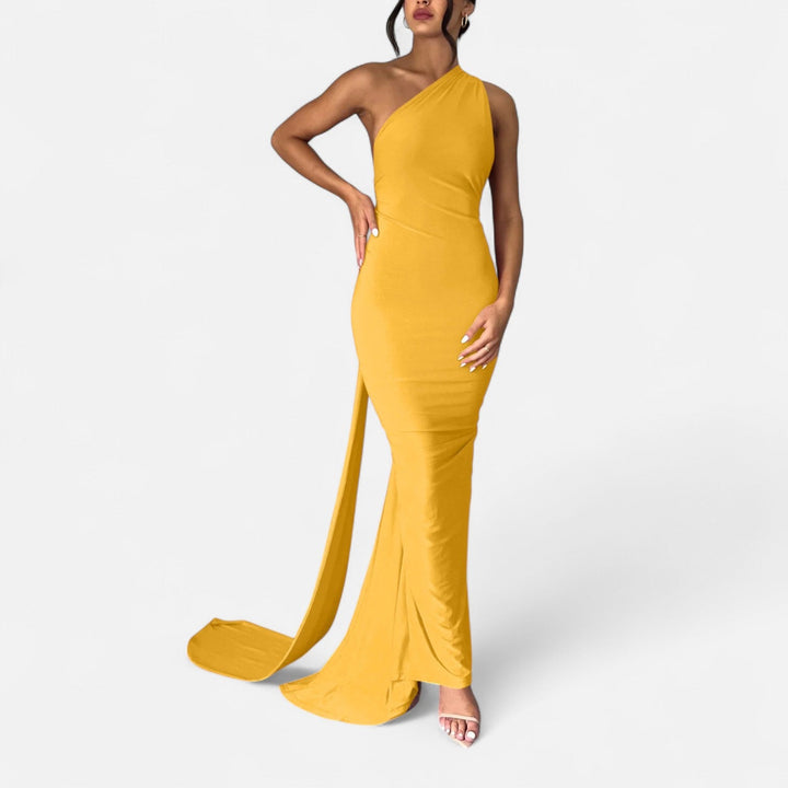 Charles Maison | Women’s Backless Scarf-Tie Evening Dress