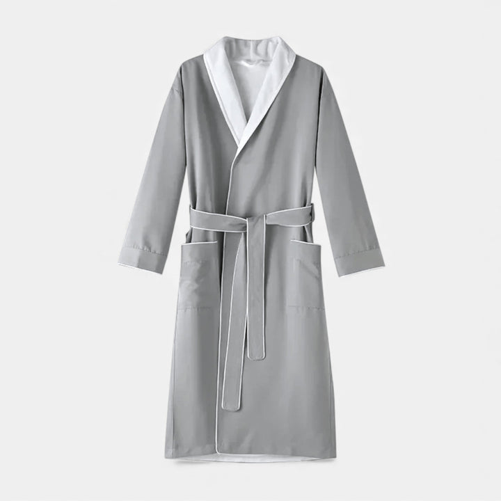 Charles Maison | Unisex Double-Layer Cotton Bathrobe
