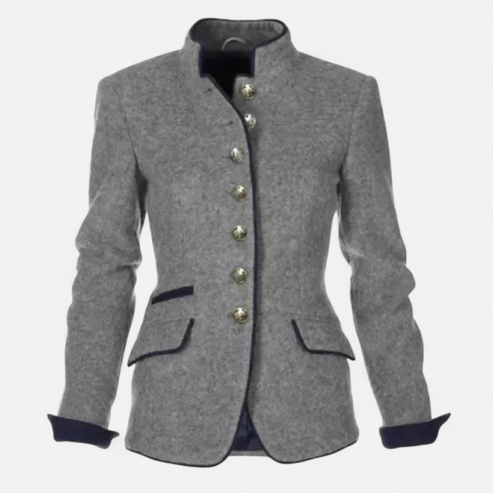 Charles Maison | Women’s Double-Breasted Wool Blazer