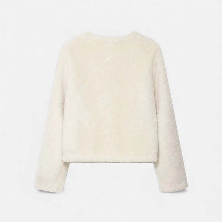 Charles Maison | Women’s Faux Fur Toggle Button Jacket