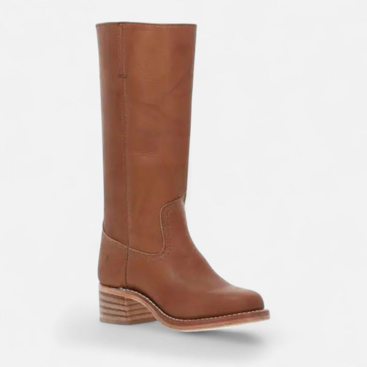 Charles Maison | Women’s Glossed Equestrian Thigh-High Boots
