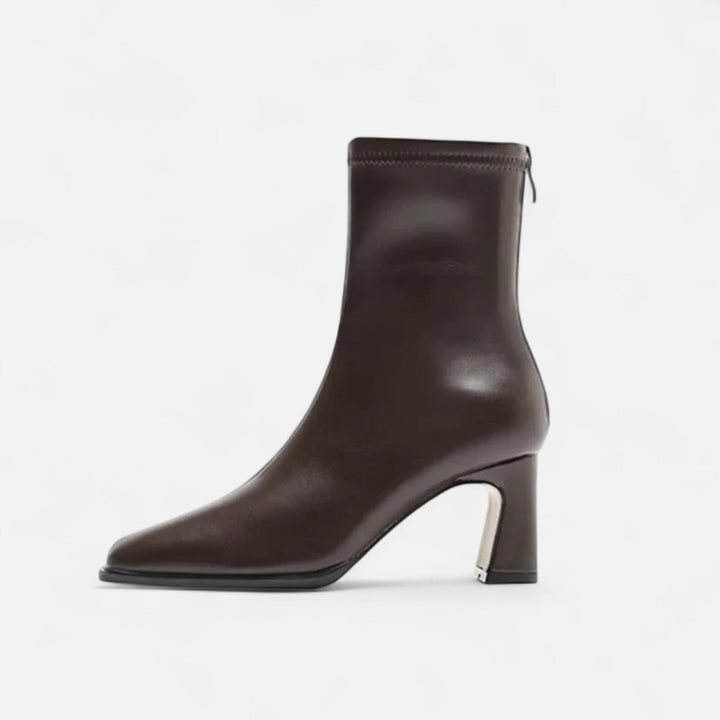Charles Maison | Women’s Vintage Square-Toe Ankle Boots