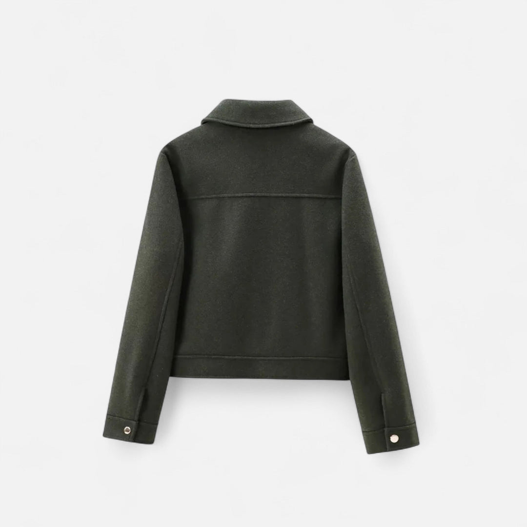 Charles Maison | Women’s Elegant Winter Zip Jacket