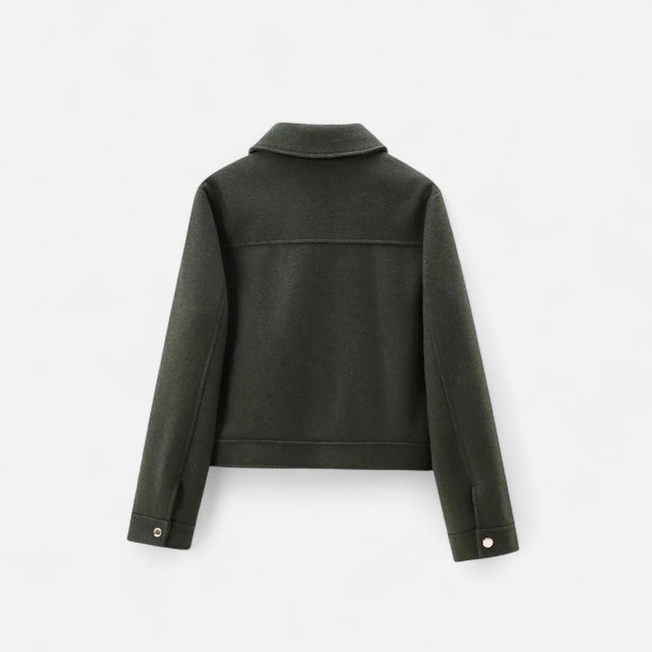 Charles Maison | Women’s Elegant Winter Zip Jacket