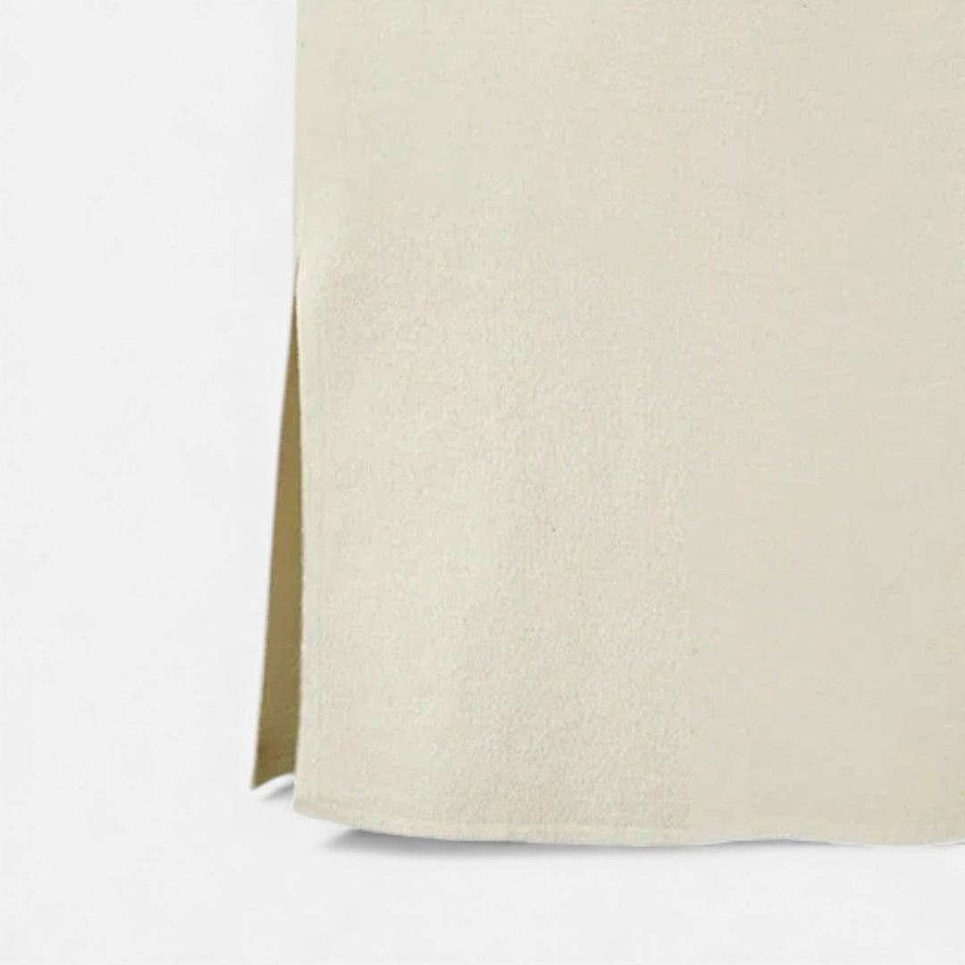 Charles Maison | Women’s Wool A-Line Split Midi Skirt