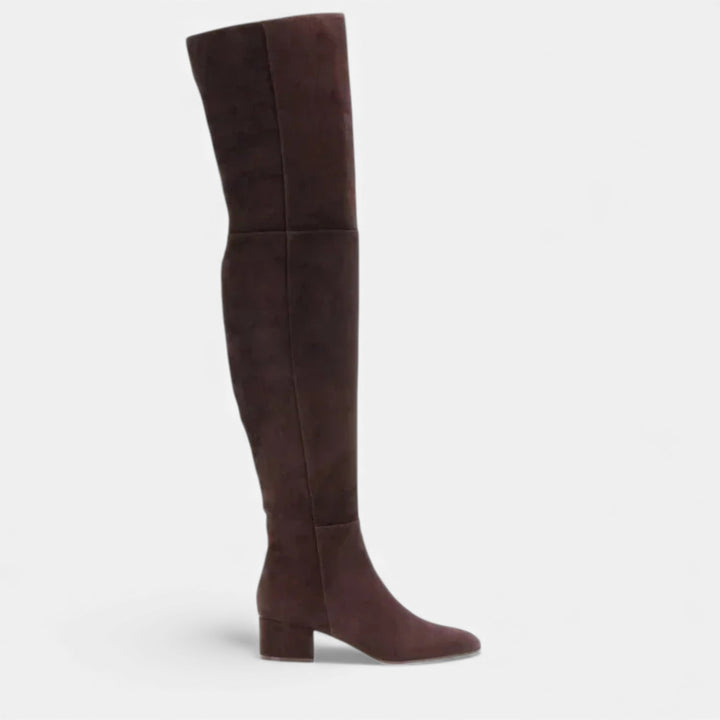 Charles Maison | Women’s Over-the-Knee Synthetic Suede Winter Boots