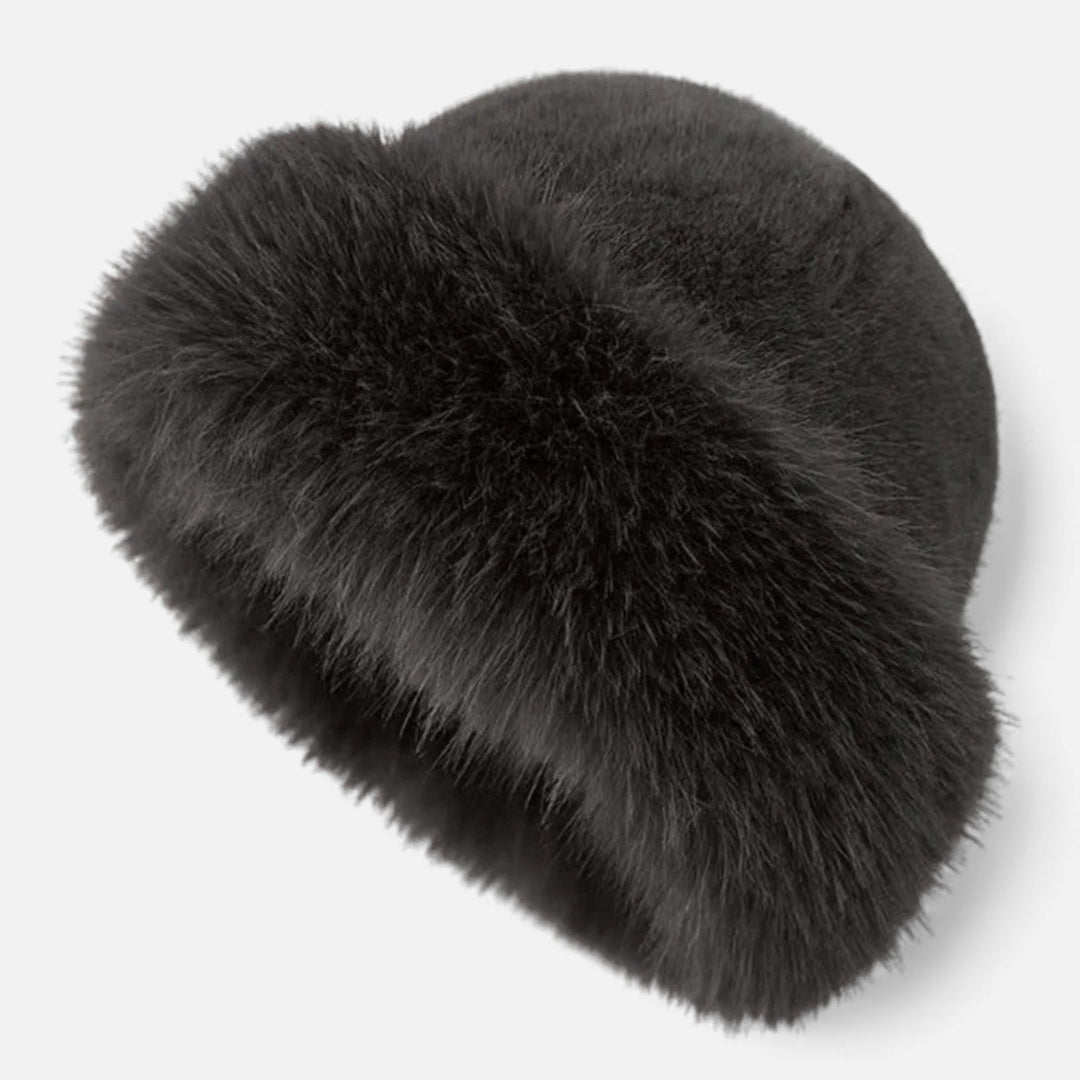 Charles Maison | Women’s Fluffy Faux Fur Fisherman Hat