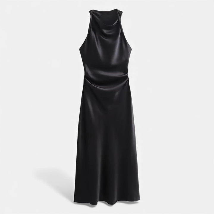 Charles Maison | Women’s Satin Slip Midi Dress
