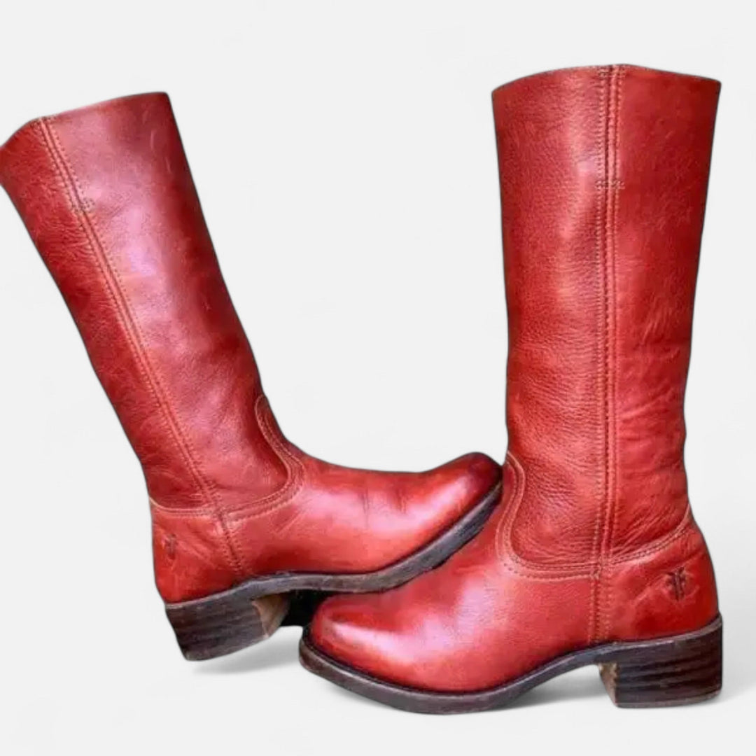 Charles Maison | Women’s Glossed Equestrian Thigh-High Boots