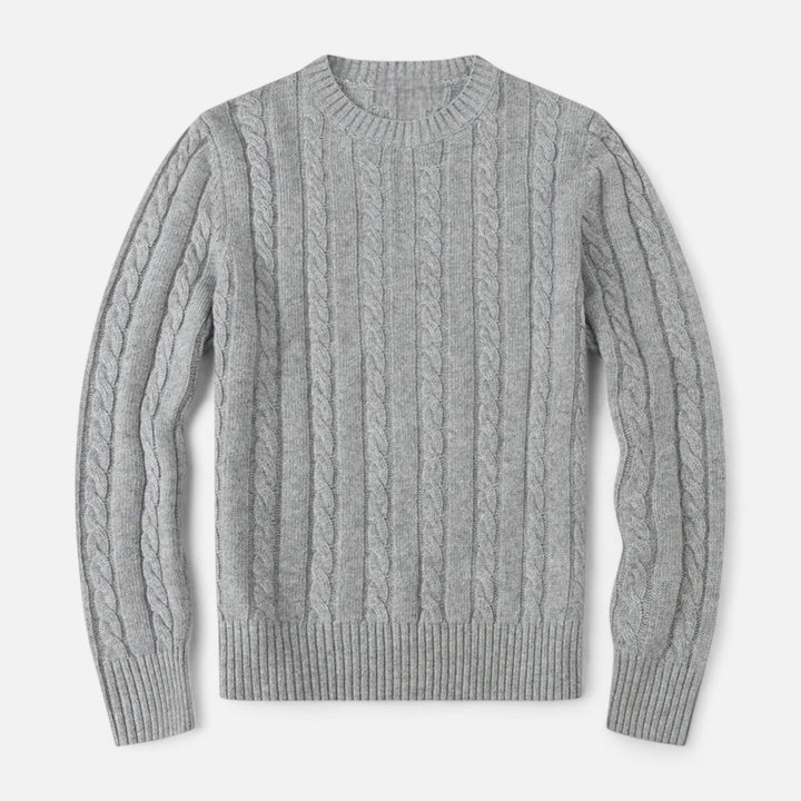 Charles Maison | Men’s Cotton Blend Sweater – Timeless Round Neck Style