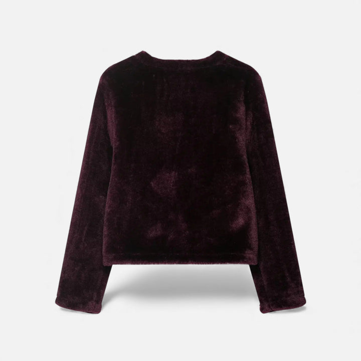 Charles Maison | Women’s Faux Fur Toggle Button Jacket