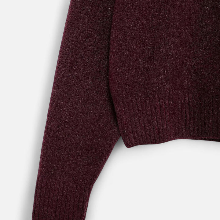 Charles Maison | Women’s Vintage Turtleneck Sweater – Classic Winter Warmth