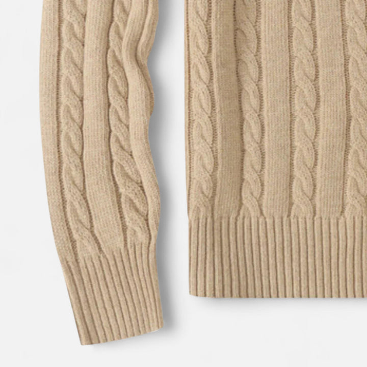Charles Maison | Men’s Cotton Blend Sweater – Timeless Round Neck Style