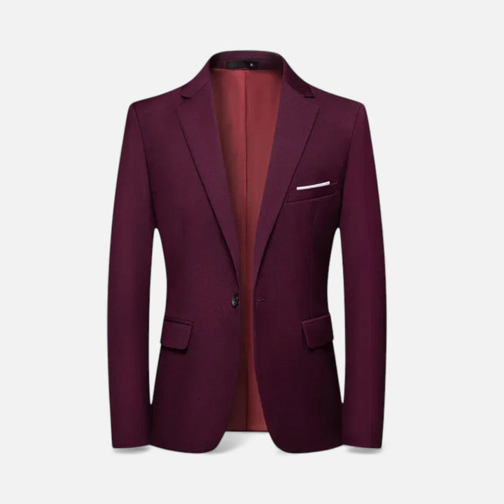 Charles Maison | Men’s Single-Breasted Formal Blazer