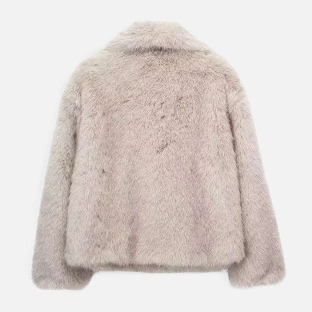 Charles Maison | Women’s Plush Faux Fur Winter Coat