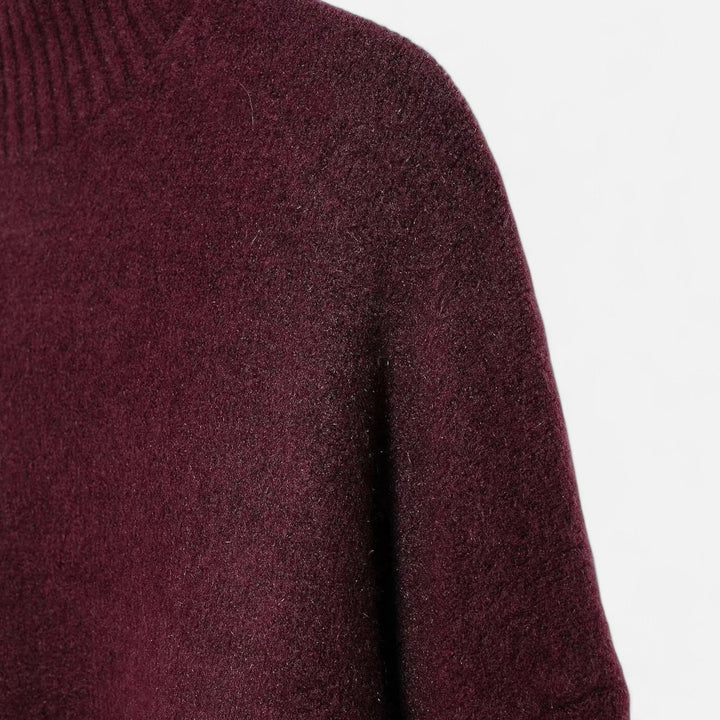 Charles Maison | Women’s Vintage Turtleneck Sweater – Classic Winter Warmth