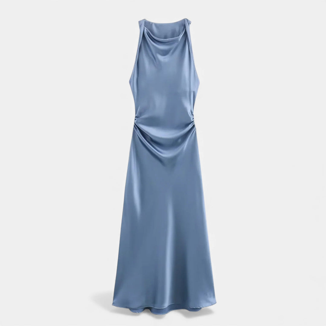 Charles Maison | Women’s Satin Slip Midi Dress