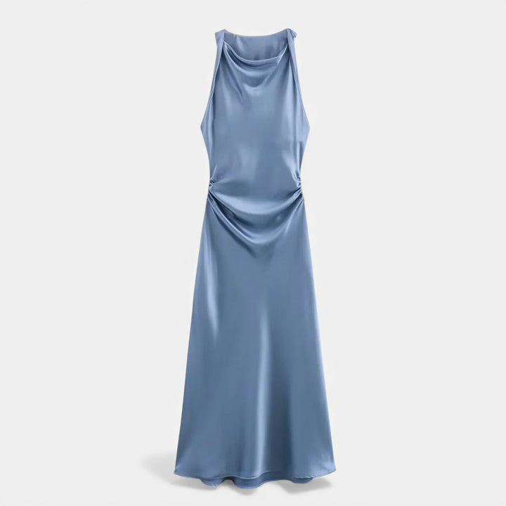 Charles Maison | Women’s Satin Slip Midi Dress