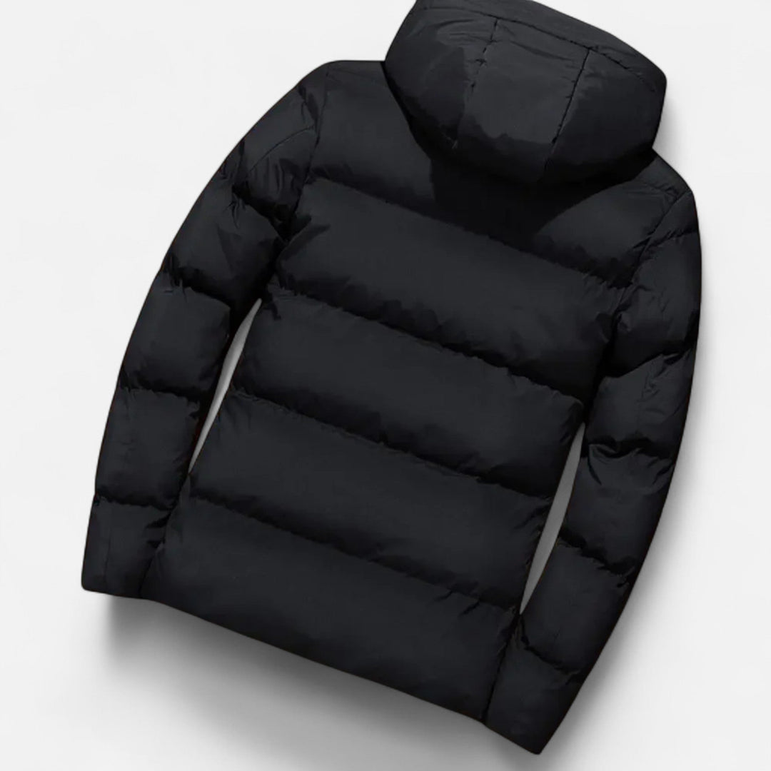 Charles Maison | Men’s Hooded Puffer Jacket – Timeless Cold Weather Layer