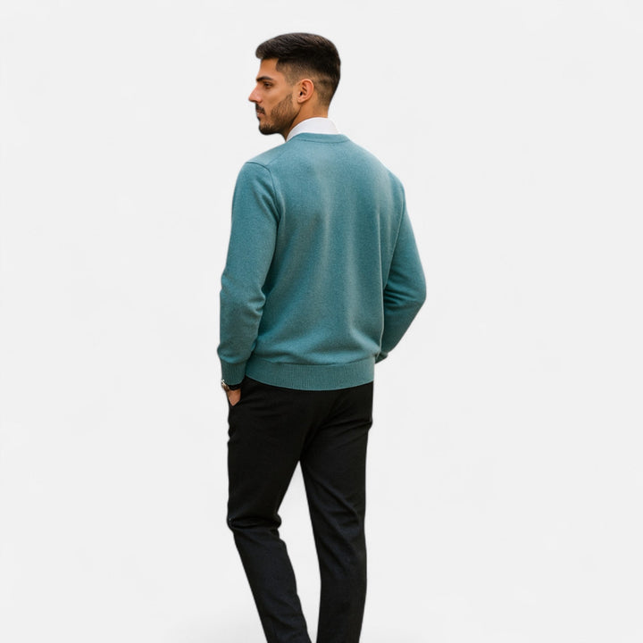 Charles Maison | Men’s Heritage Knit Cashmere Sweater