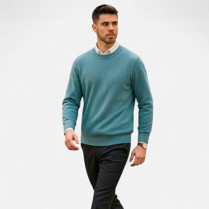 Charles Maison | Men’s Heritage Knit Cashmere Sweater