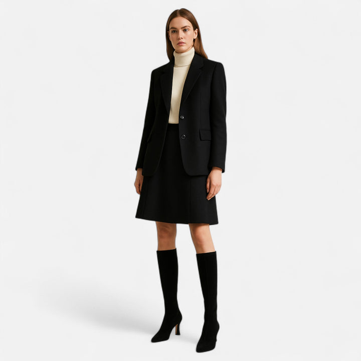 Charles Maison | Women’s Suede Thigh-High Heeled Boots