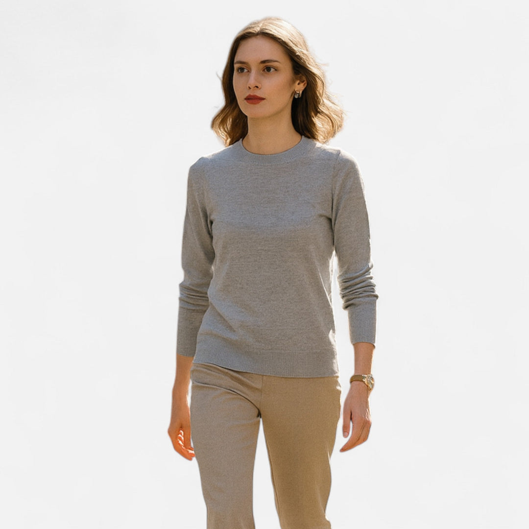 Women’s Merino Wool Crewneck Sweater