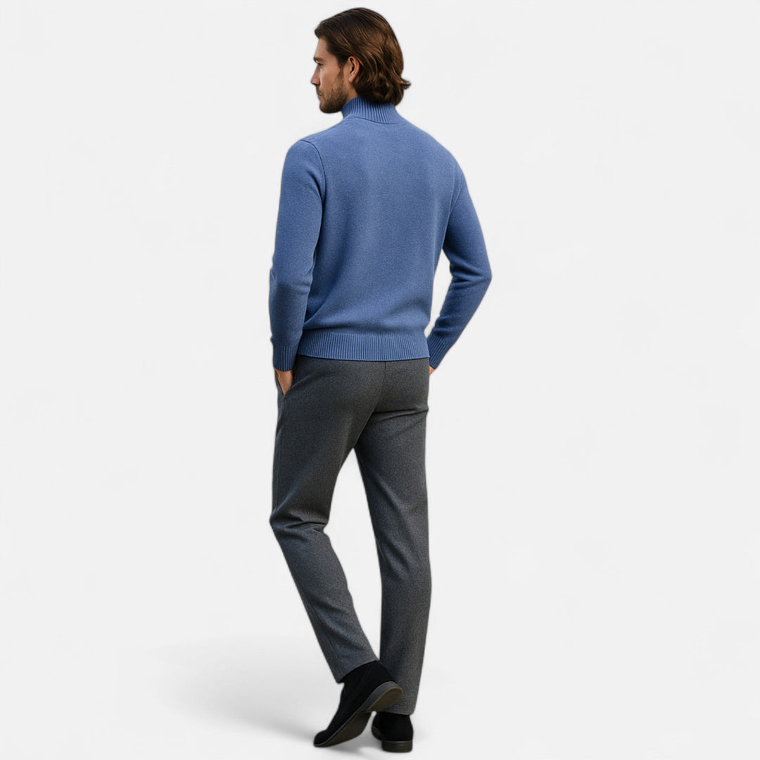 Charles Maison | Men’s Pure Wool Turtleneck Sweater