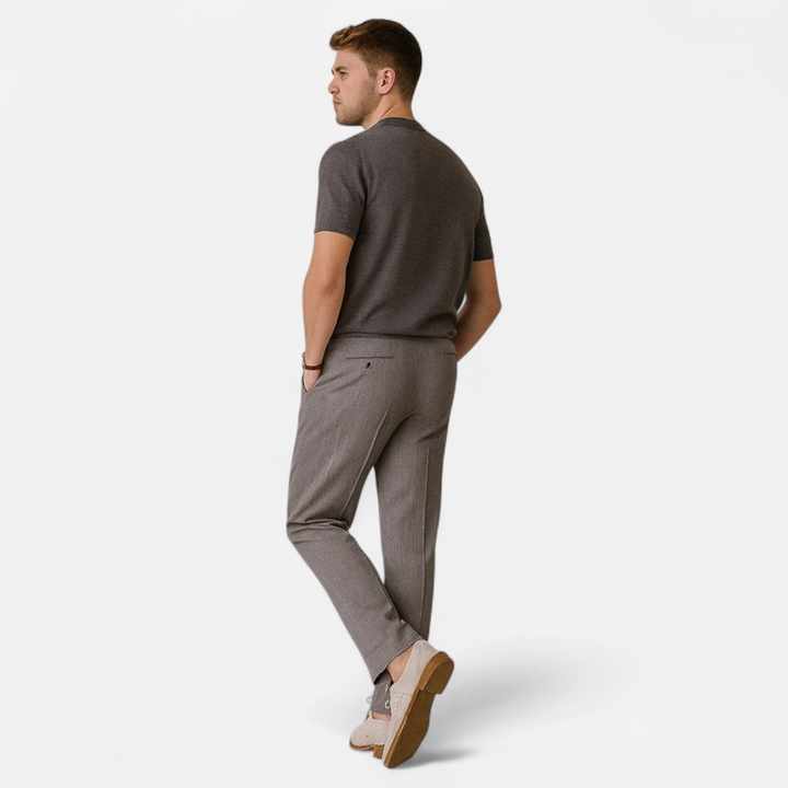 Charles Maison | Men’s Slim-Fit Knitted T-Shirt