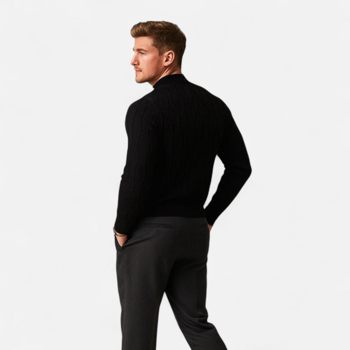 Charles Maison | Men’s Classic Crewneck Knit Sweater