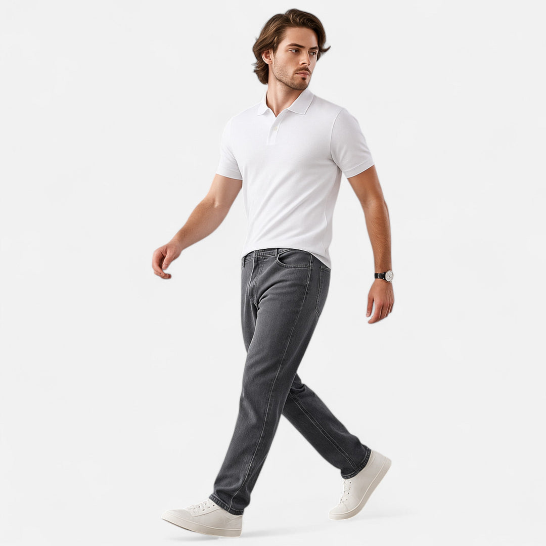 Charles Maison | Men’s Straight-Leg Lyocell Denim Jeans