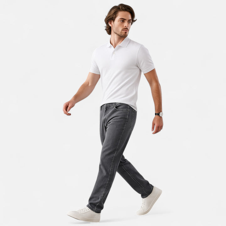 Charles Maison | Men’s Straight-Leg Lyocell Denim Jeans