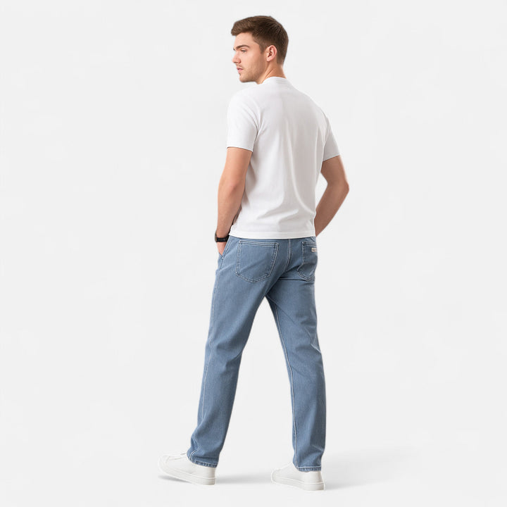 Charles Maison | Men’s Straight-Leg Lyocell Denim Jeans
