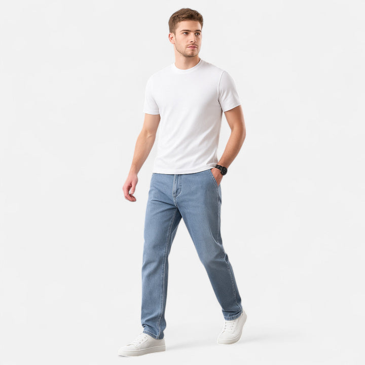 Charles Maison | Men’s Straight-Leg Lyocell Denim Jeans