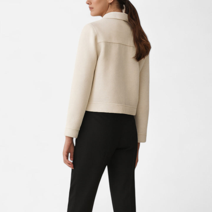 Charles Maison | Women’s Elegant Winter Zip Jacket