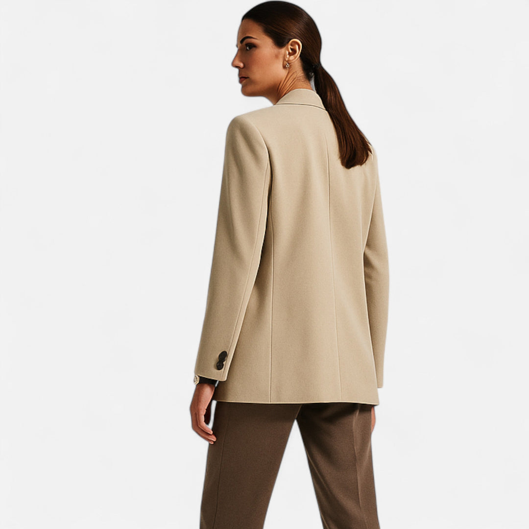 Charles Maison | Women’s Double-Breasted Vintage Blazer