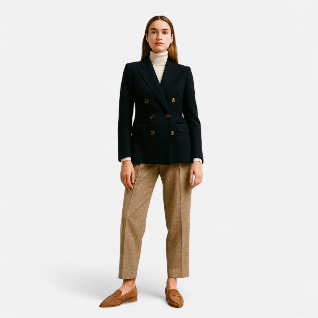 Charles Maison | Women’s Retro Pointed-Toe Loafers