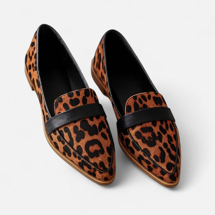 Charles Maison | Women’s Retro Pointed-Toe Loafers