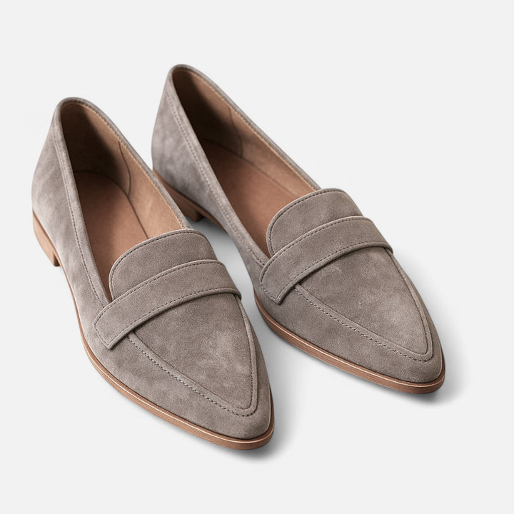 Charles Maison | Women’s Retro Pointed-Toe Loafers