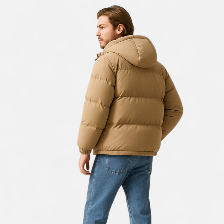 Charles Maison | Unisex Hooded Cotton Puffer Jacket