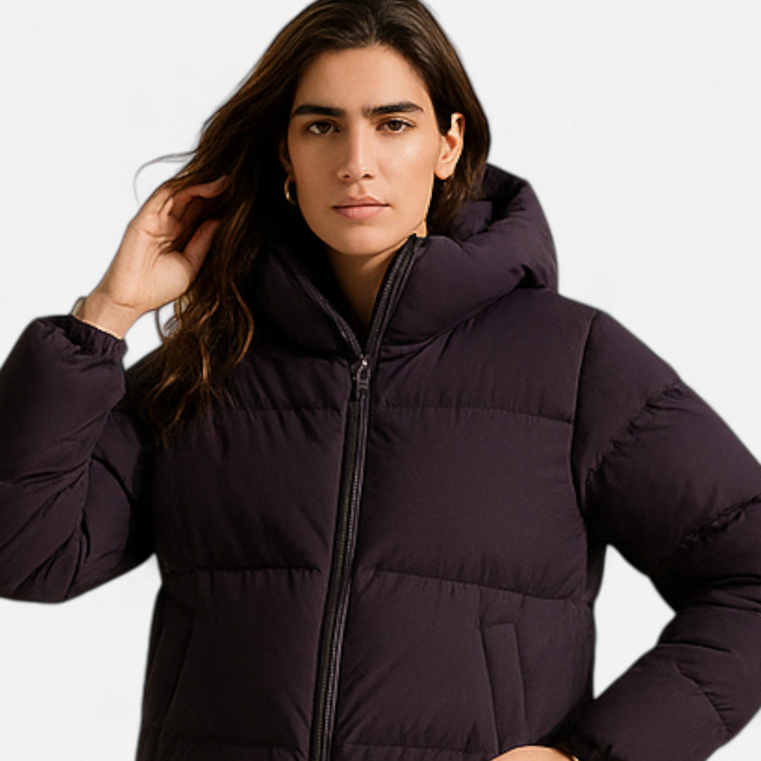 Charles Maison | Unisex Hooded Cotton Puffer Jacket