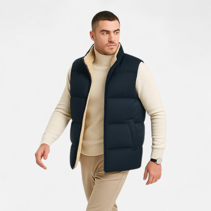Charles Maison | Men’s Lamb Wool Winter Vest