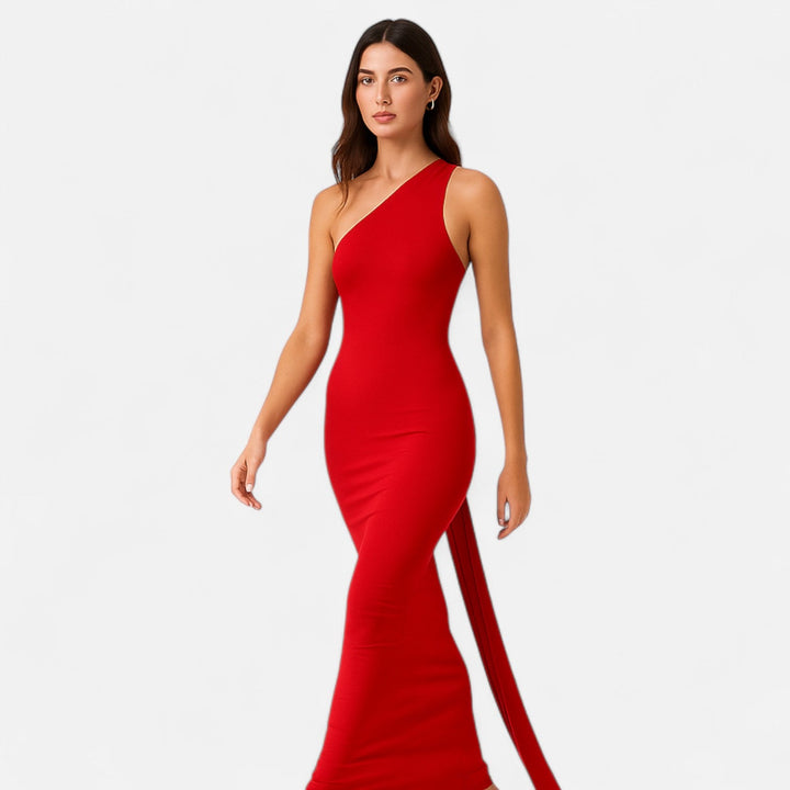Charles Maison | Women’s Backless Scarf-Tie Evening Dress