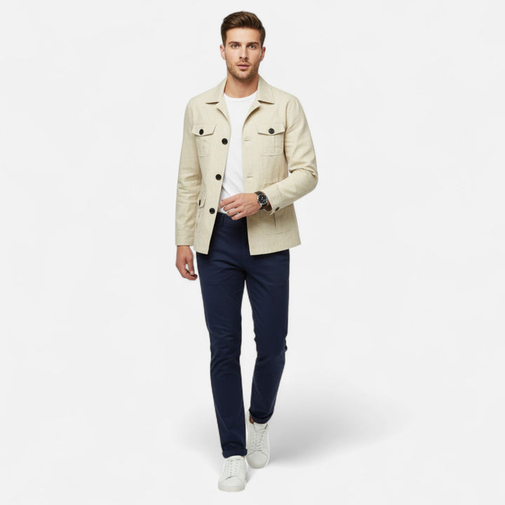 Charles Maison | Men’s Cargo Jacket | Autumn/Winter Utility Outerwear