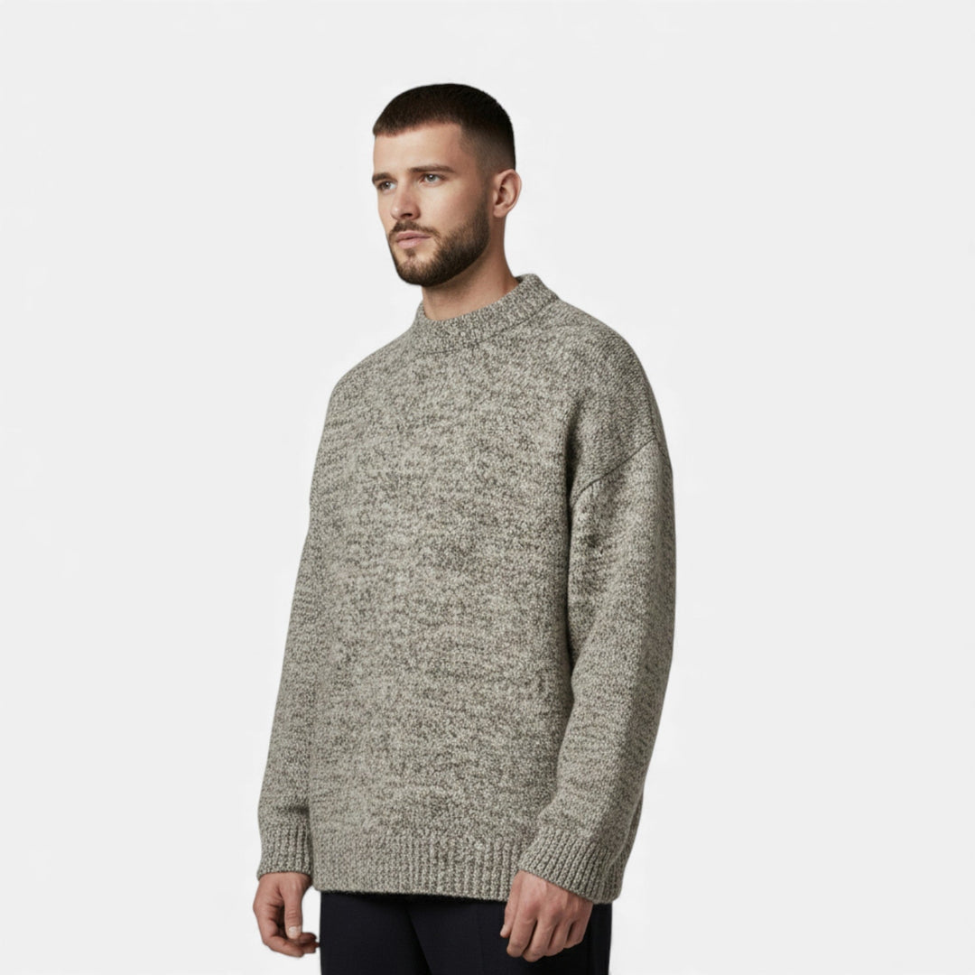 Charles Maison | Men’s Wool-Effect Crew Neck Sweater