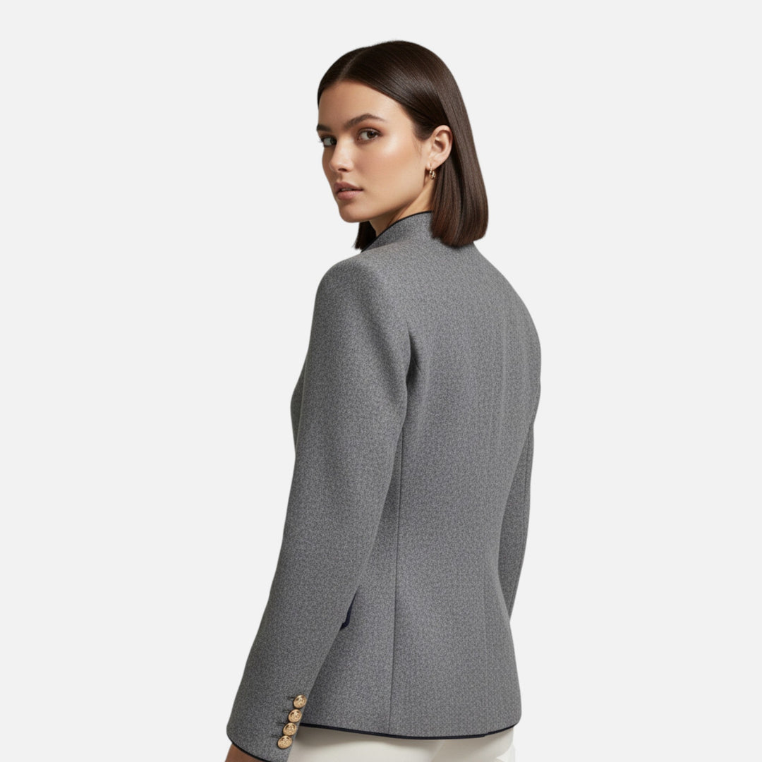 Charles Maison | Women’s Double-Breasted Wool Blazer