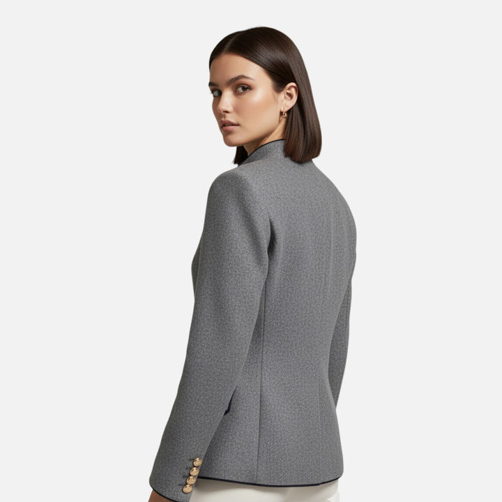 Charles Maison | Women’s Double-Breasted Wool Blazer